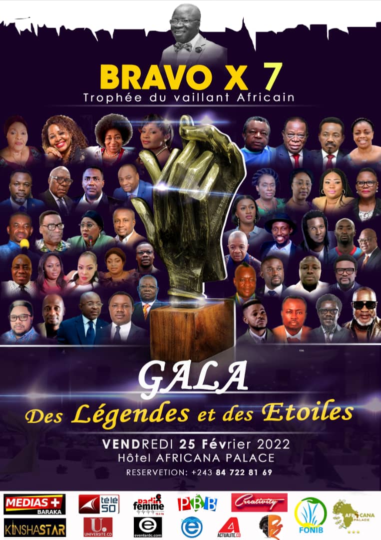 Kinshasa- la 7è édition du prix Bravo X prévue pour le vendredi 25 février