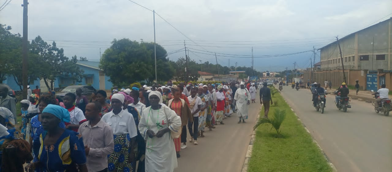 Ituri-insécurité : l'église catholique a marché à Bunia pour exiger la fin des hostilités.