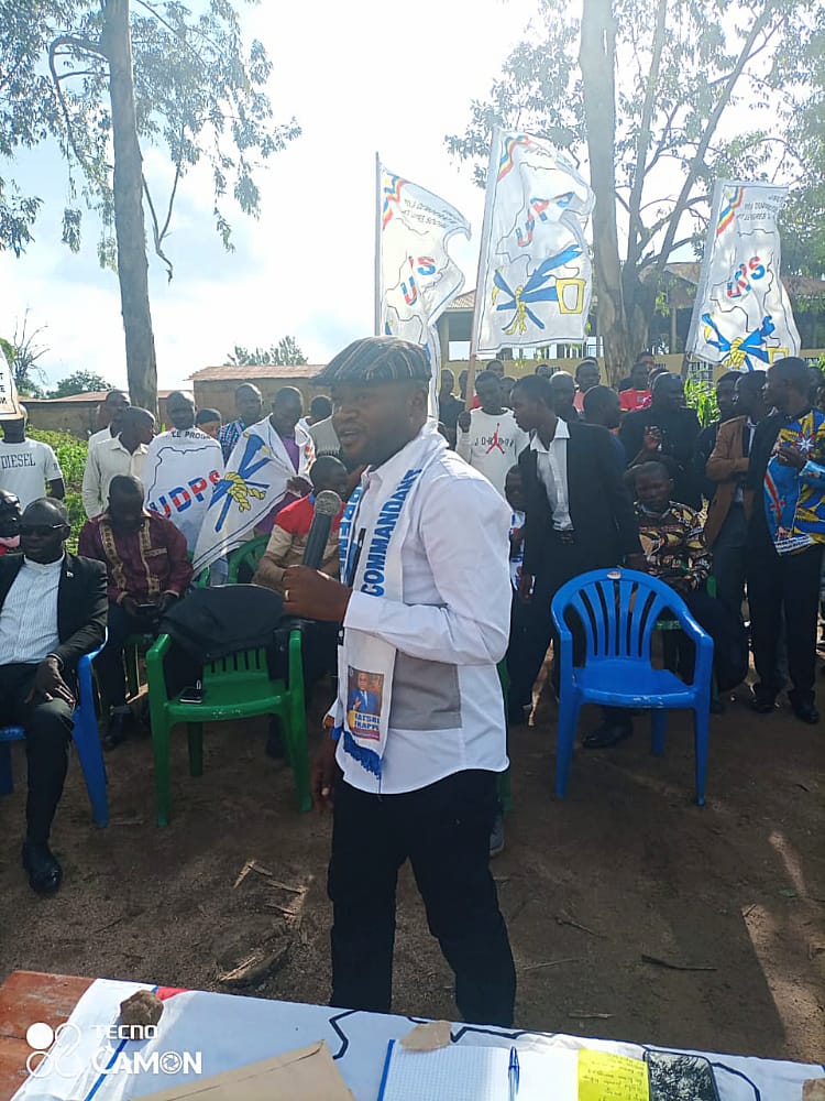 Ituri- la ligue des jeunes de l'UDPS Tshisekedi fédération de l'Ituri a lancé la campagne "parlons FATSHI" à travers une matinée politique.