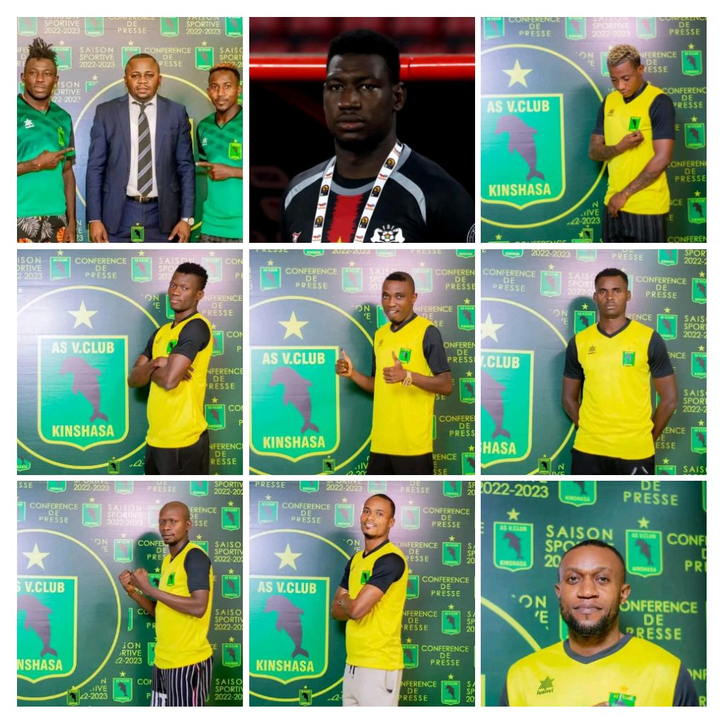 Rdc- football : 10 nouveaux joueurs pour renforcer l'ossature de l'As. Vita Club.