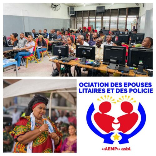 Rdc - AEMP: Georgette Faila ONDEKANE investit encore dans la crème des enfants des hommes en uniforme.