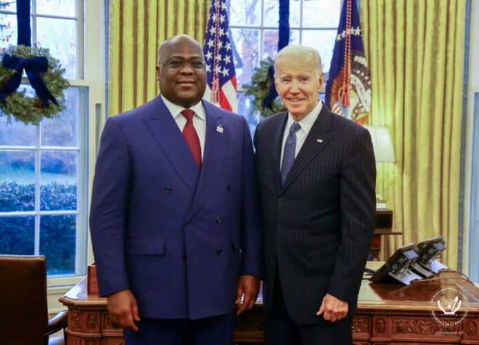 Rdc-Usa : sécurité, élections, coopération...Tshisekedi déballe tout devant Biden.