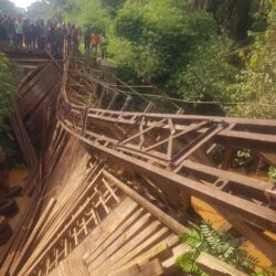 Ituri - le pont reliant les territoires de Mambasa et Beni s'est effondré.