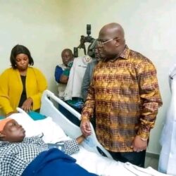 Kinshasa :Félix Tshisekedi a visité les victimes de la marche de l'opposition.