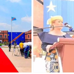 Kasumbalesa-inauguration du nouveau bâtiment de la Dgda : chapeau bas à la DG de Trafigo Magalie Rawey.