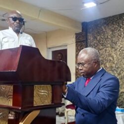 Kinshasa- élu premier vice-président du Sénat : José Kalala wa Kalala confie ses nouvelles fonctions entre les mains de Dieu.